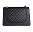 Chanel maxi double flap, back view